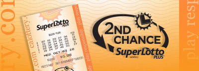 2nd Chance SuperLotto Plus, calottery ticket