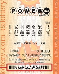 lotto raffle ticket winning numbers