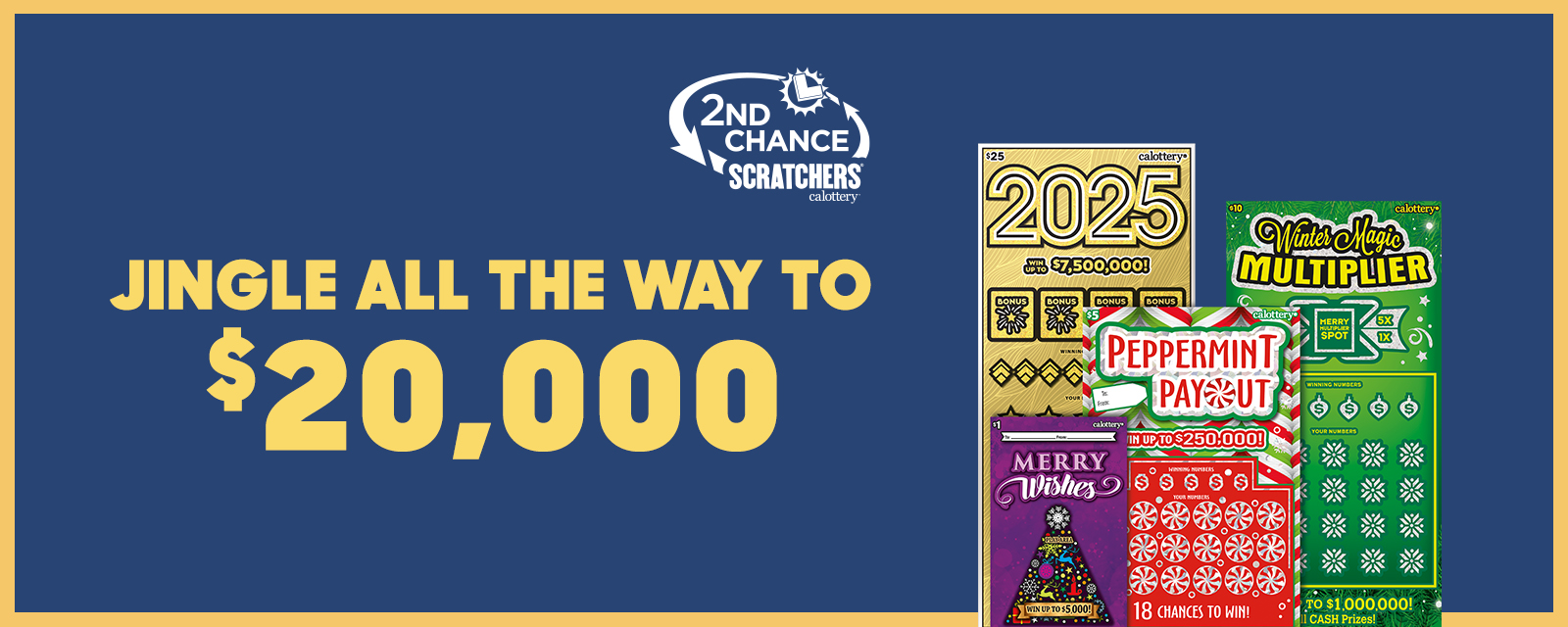 California Lottery 2nd Chance Promotions California State Lottery