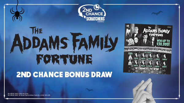 The Addams Family Fortune 2nd Chance Bonus Draw