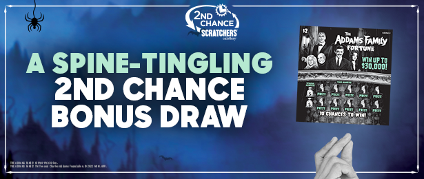 A spine-tingling 2nd chance bonus draw-xxx