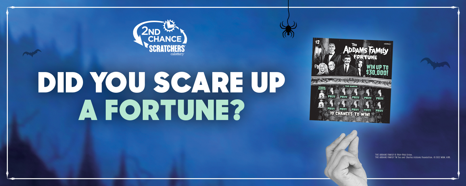 Did you scare up a fortune
