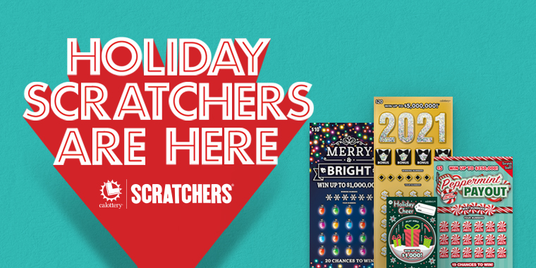 Holiday Scratchers are here