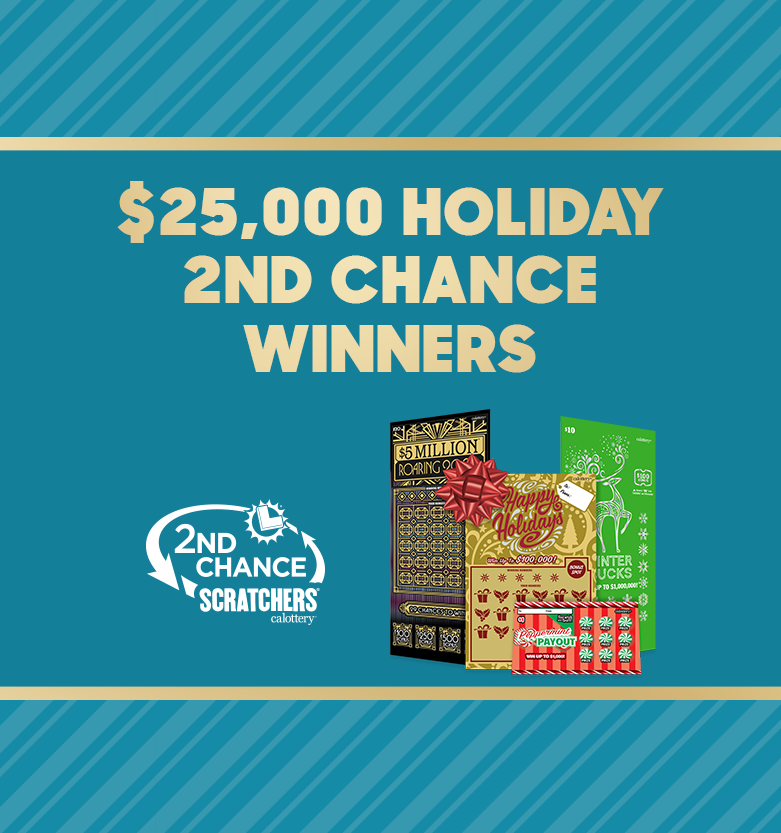 Holiday 2nd chance draw 3