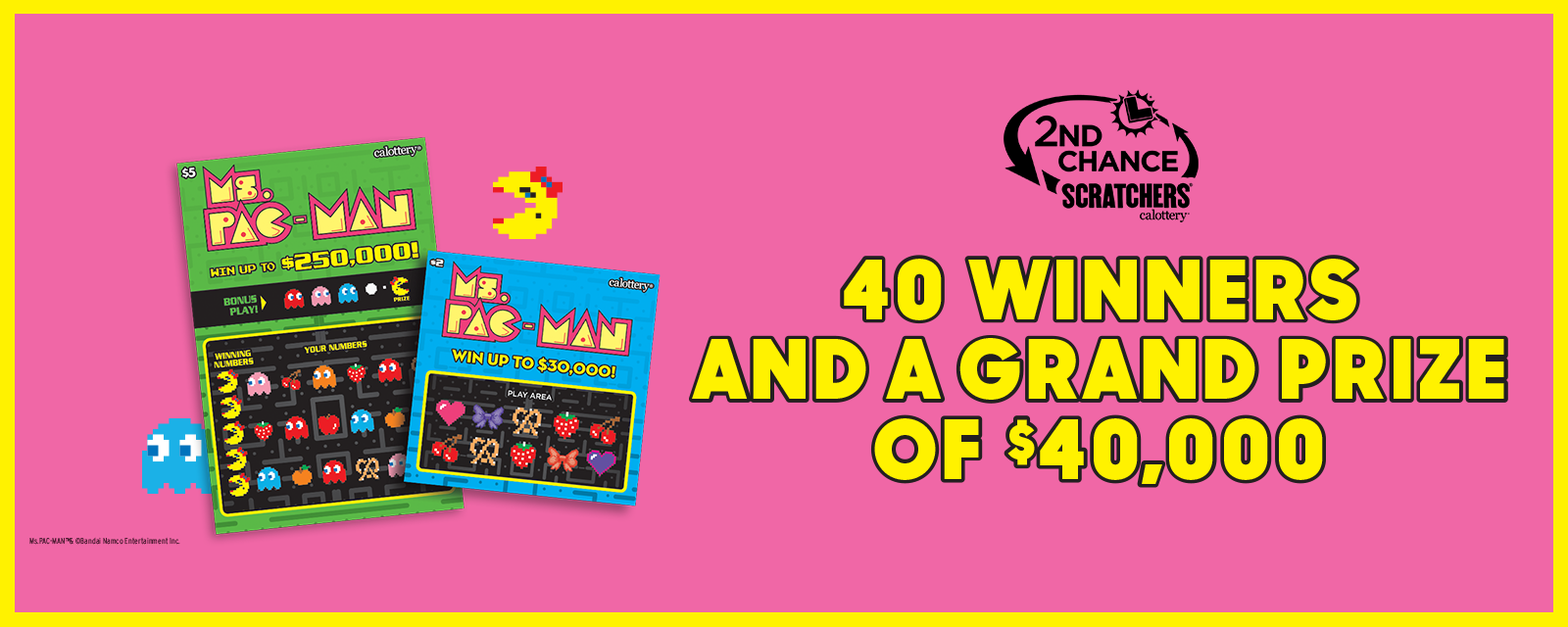 Scratchers 2nd Chance California State Lottery