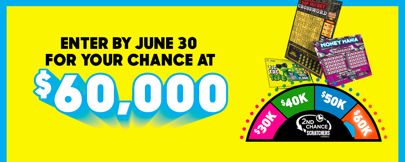 Enter by June 30 for your chance at $60,000
