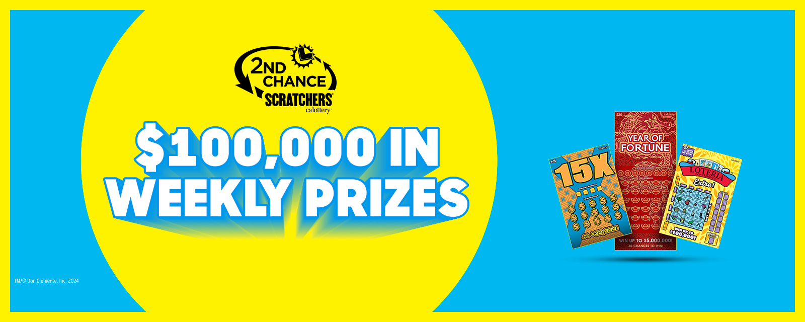 $100,000 In Weekly Prizes