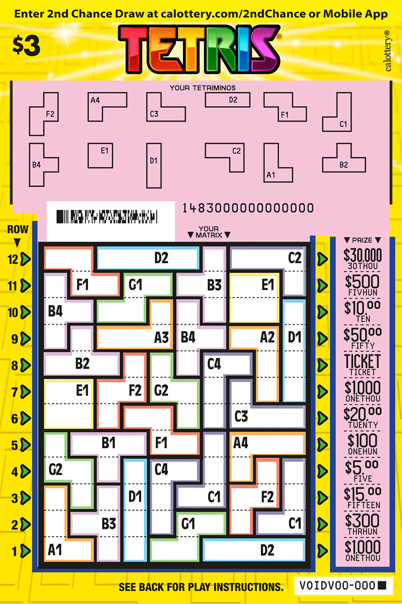 1483 $3 Tetris