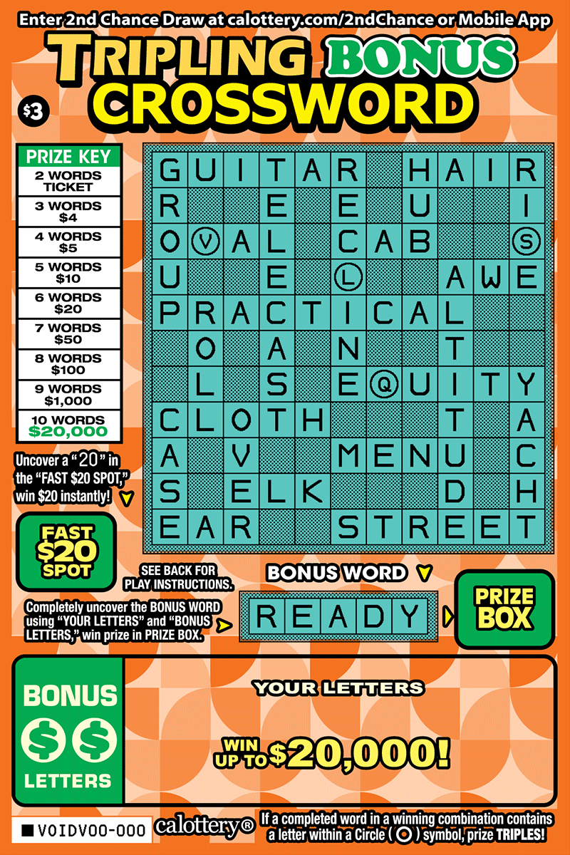 1492 $3 Tripling Bonus Crossword