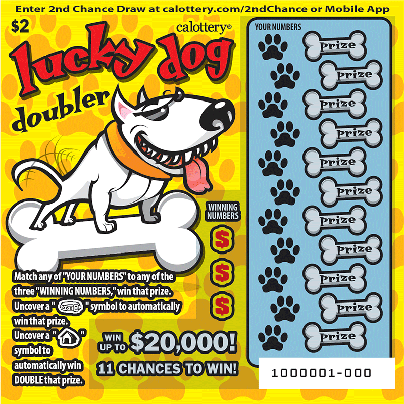 1498 $2 Lucky Dog Doubler