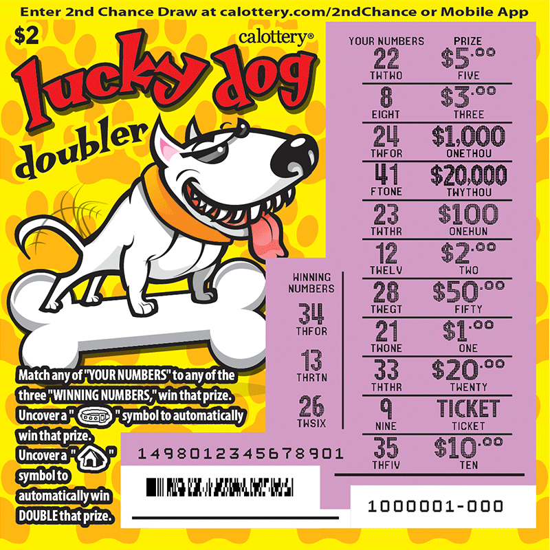 1498 $2 Lucky Dog Doubler