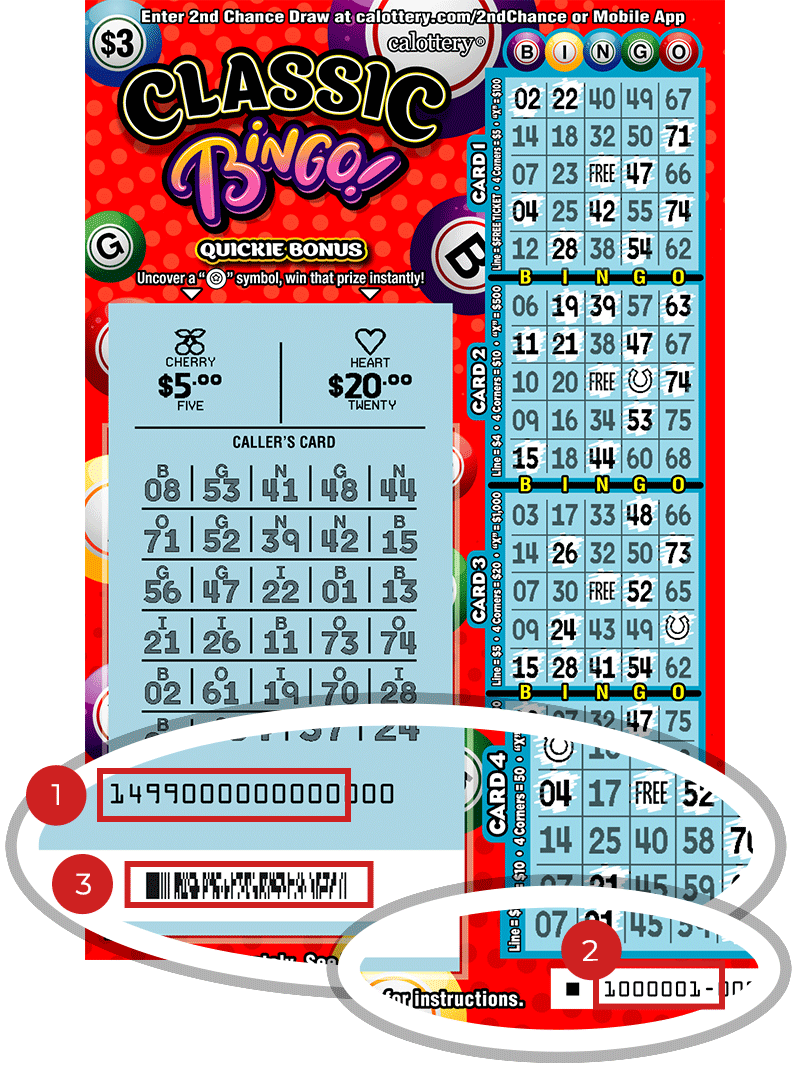 $3 Classic Bingo 1499