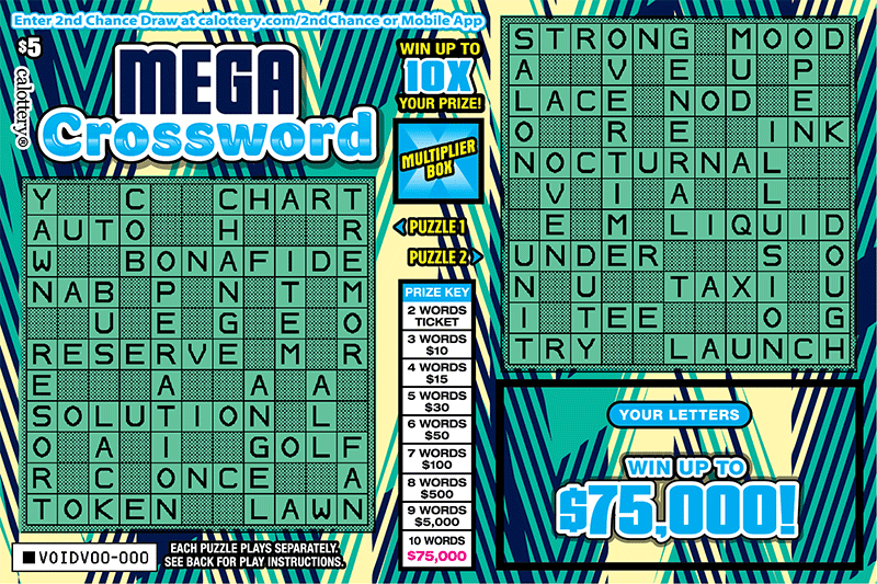 1500 $5 MEGA Crossword