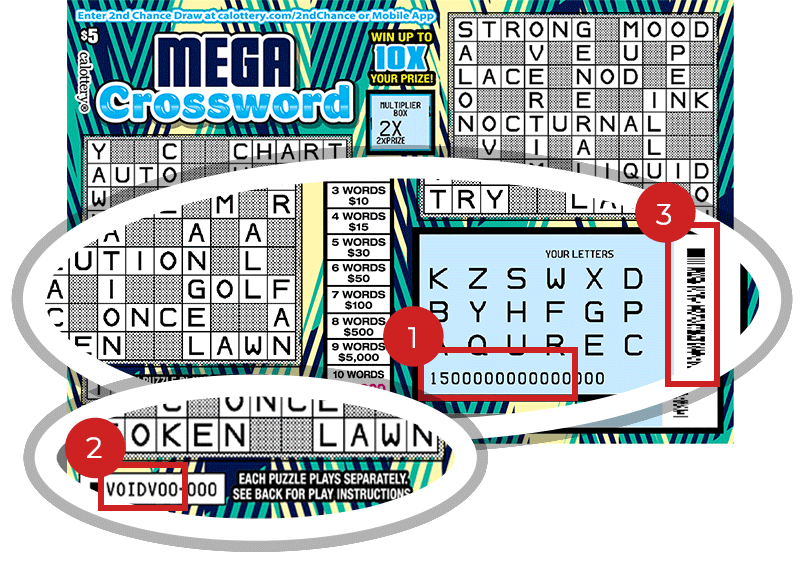 $5 Mega Crossword 1500