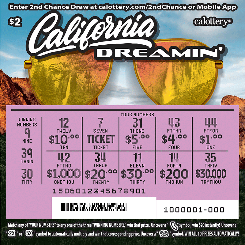 1506 $2 California Dreamin