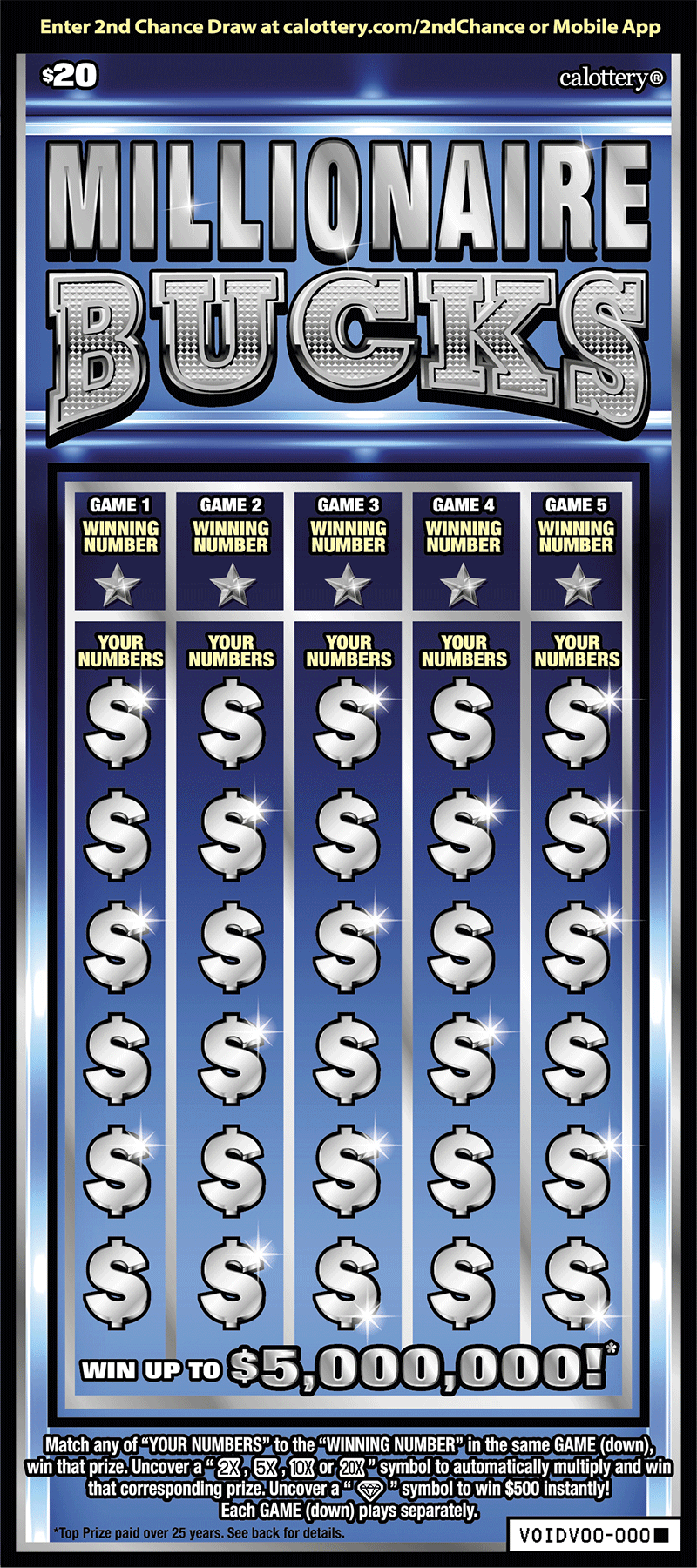 1509 $20 Millionaire Bucks