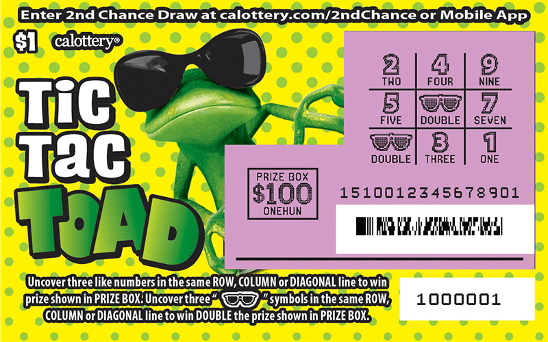1510 $1 Tic-Tac-Toad