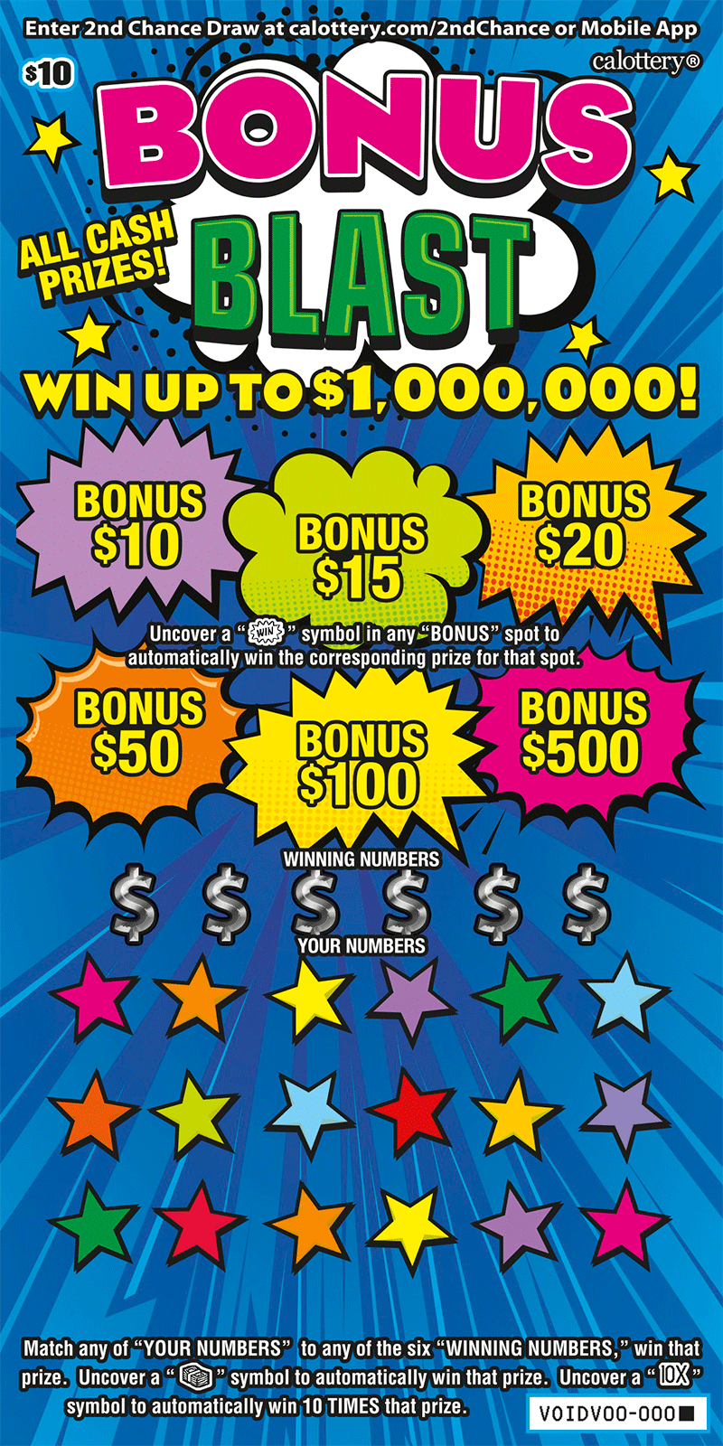 $10 Bonus Blast 1518