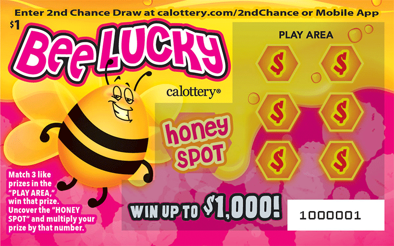 $1 1524 Bee Lucky