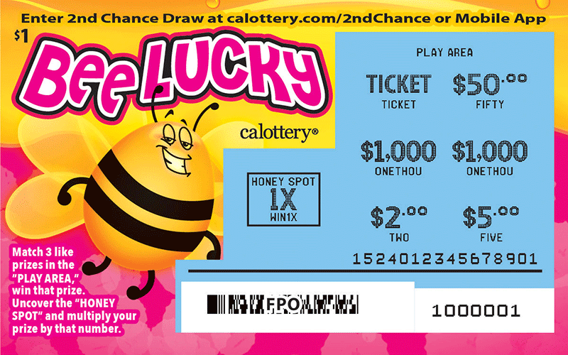 $1 1524 Bee Lucky