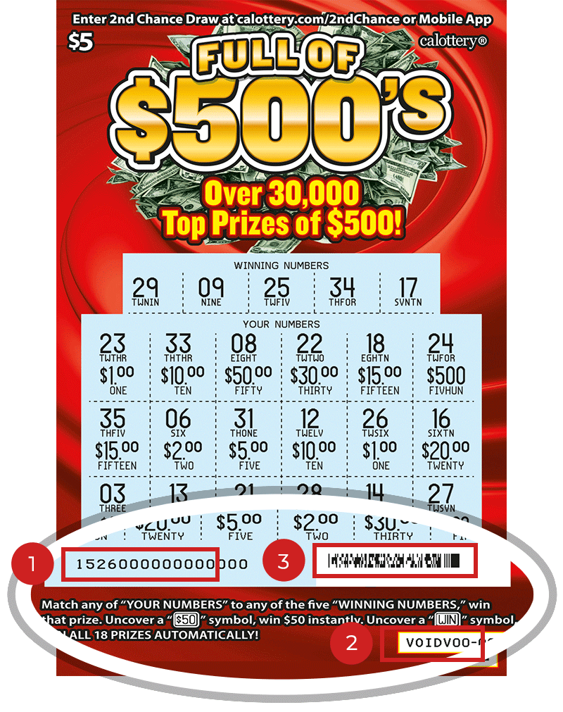 $5 1526 Full of 500s