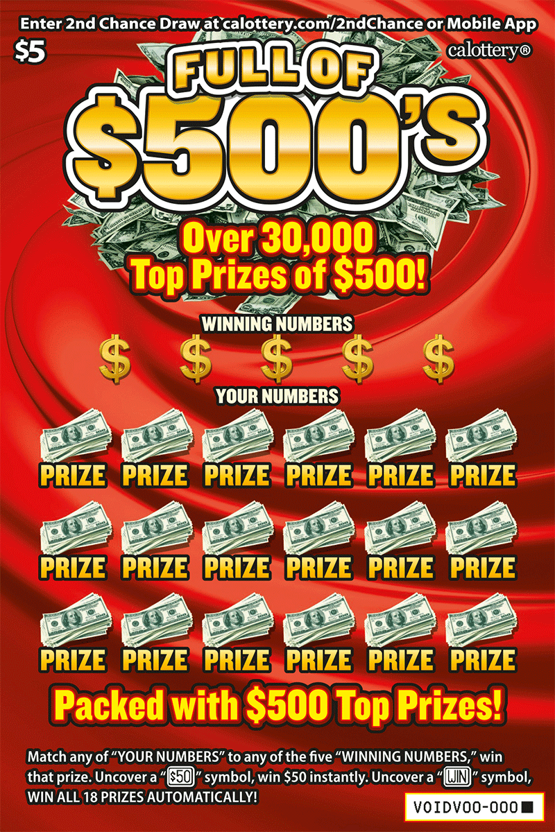 $5 1526 Full of 500s