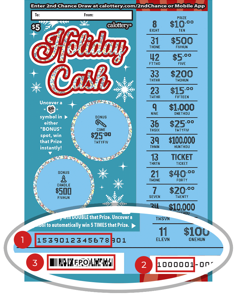 1539 $5 Holiday Cash