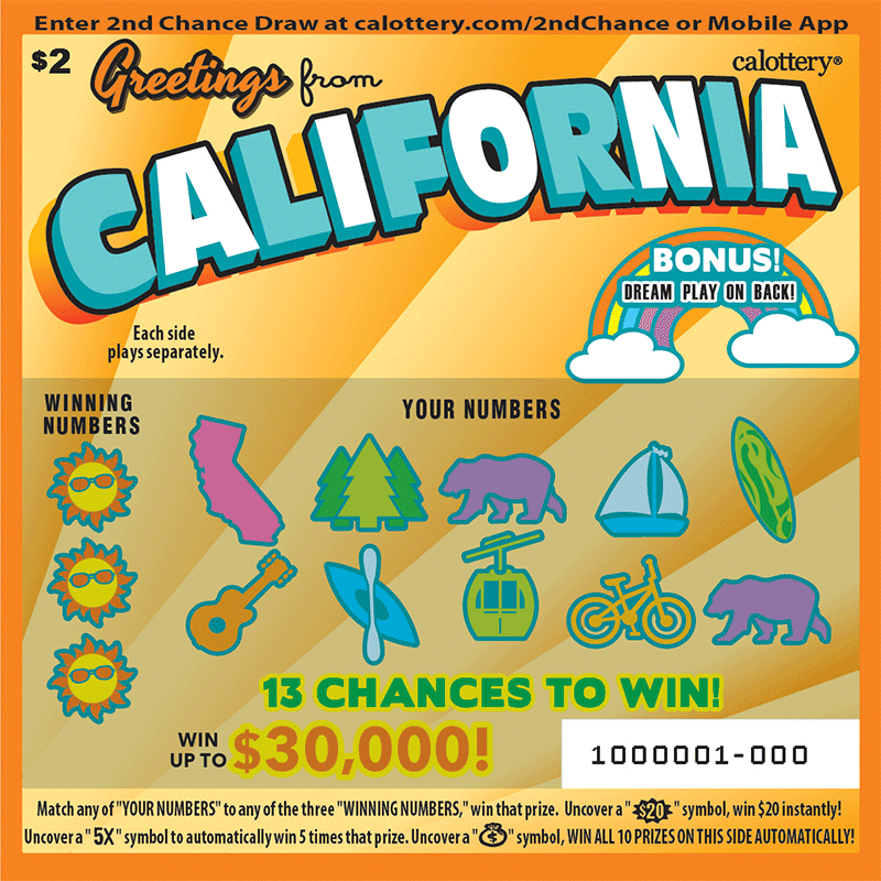 Scratchers Hub California State Lottery