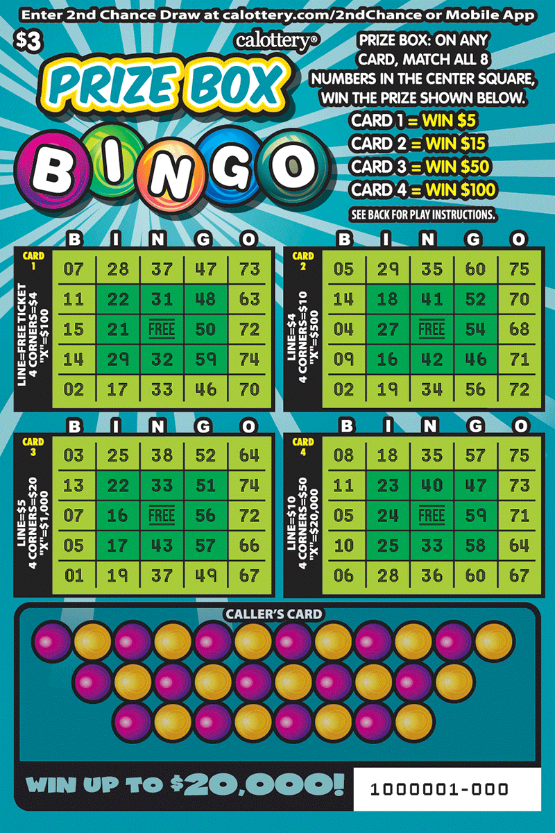 State of Play Bingo Card