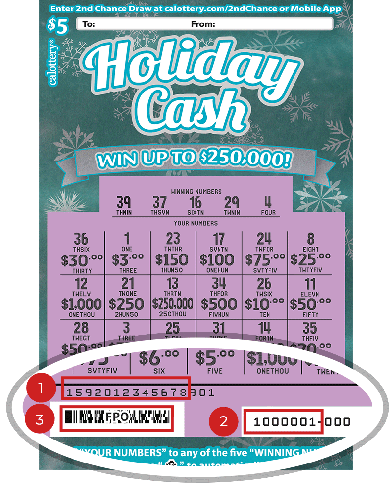 1592 $5 Holiday Cash