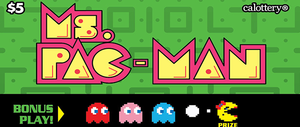 Ms.PAC-MAN Scratchers®2nd Chance Bonus Draw