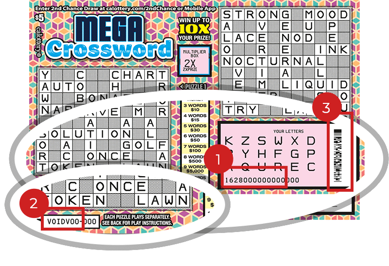 MEGA Crossword (1628) California State Lottery MEGA Crossword (1628) California State Lottery
