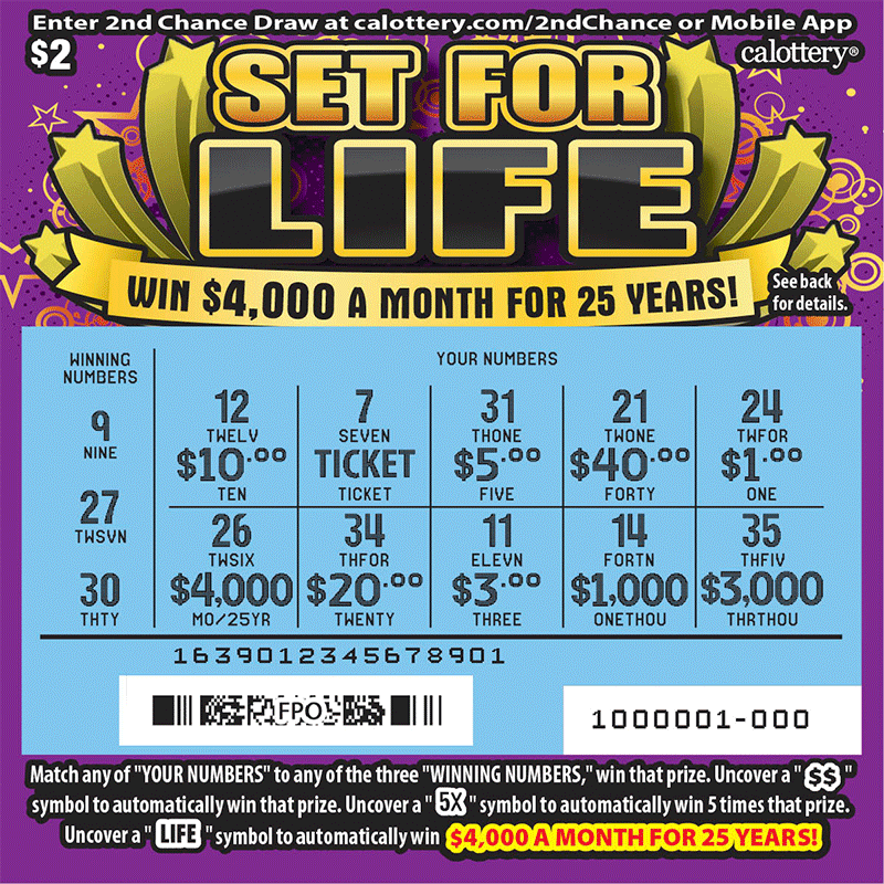 Set for Life(1639) | California State Lottery