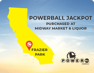 Powerball Jackpot Winner of Frazier Park, California