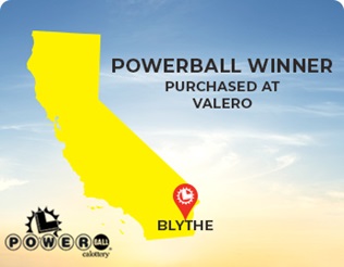 Powerball winner Blythe ca