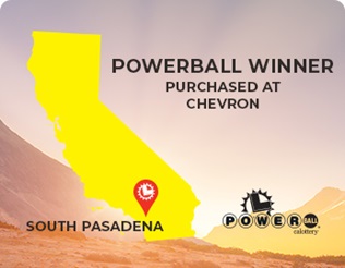 powerball winner of $1.3 million in South Pasadena