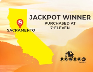 $316 Powerball winner sold at 7-Eleven in Sacramento
