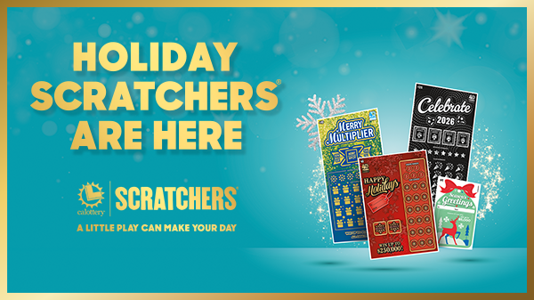 Holiday Scratchers Are Here