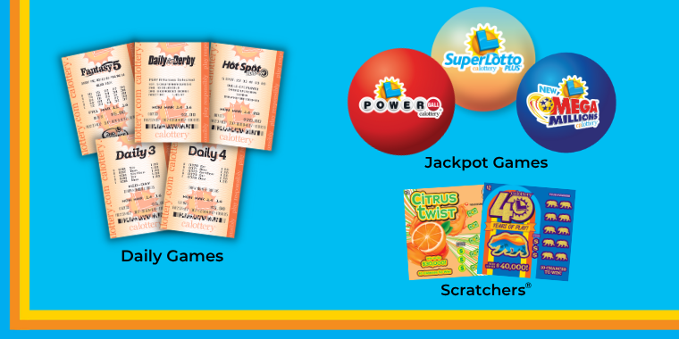 Daily Games, Scratchers, Jackpot Games