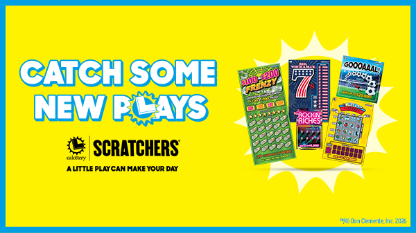 CATCH SOME NEW PLAYS