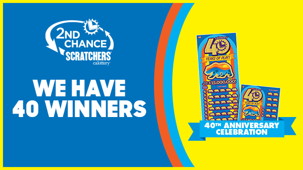 We Have 40 Winners