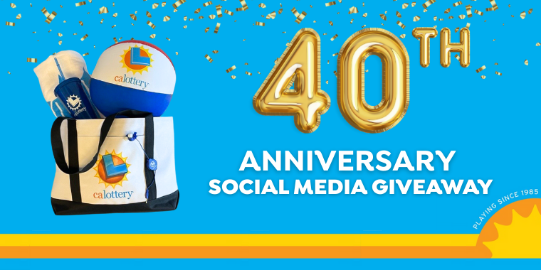 40th Anniversary Social Media Giveaway