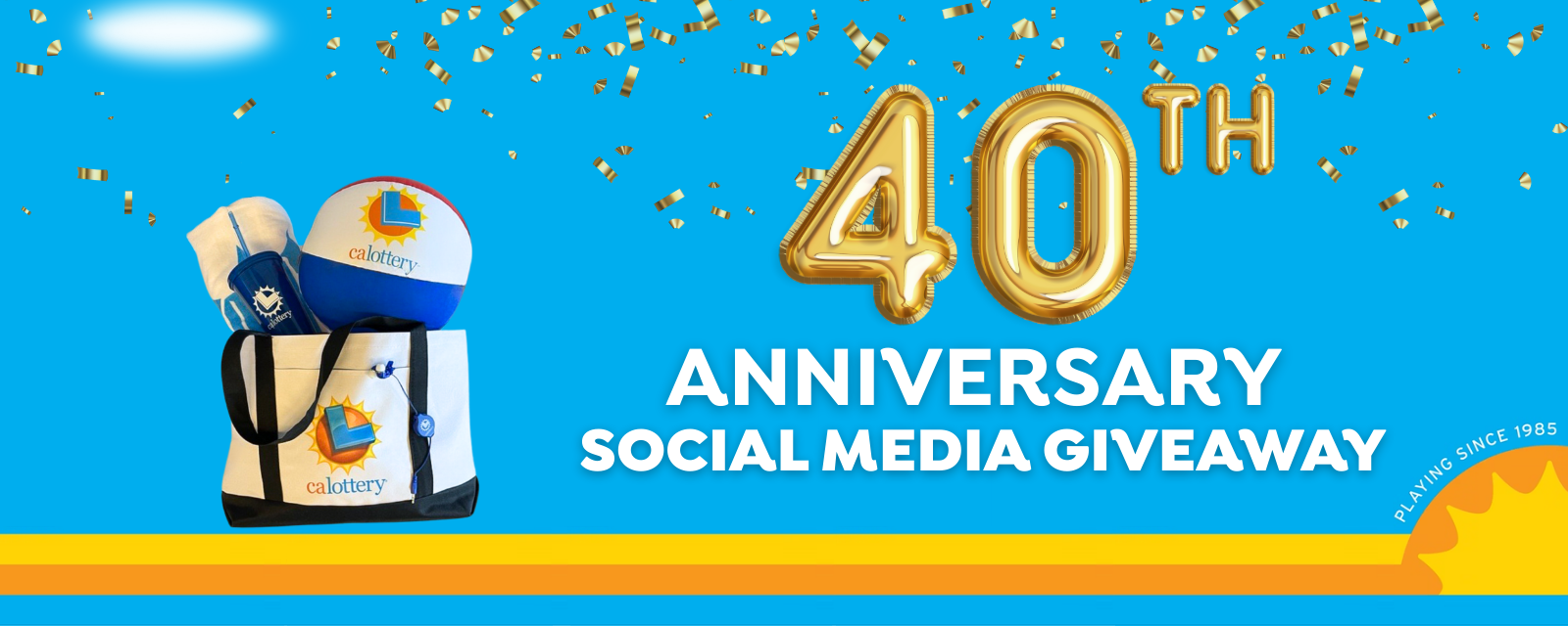 40th Anniversary Social Media Giveaway
