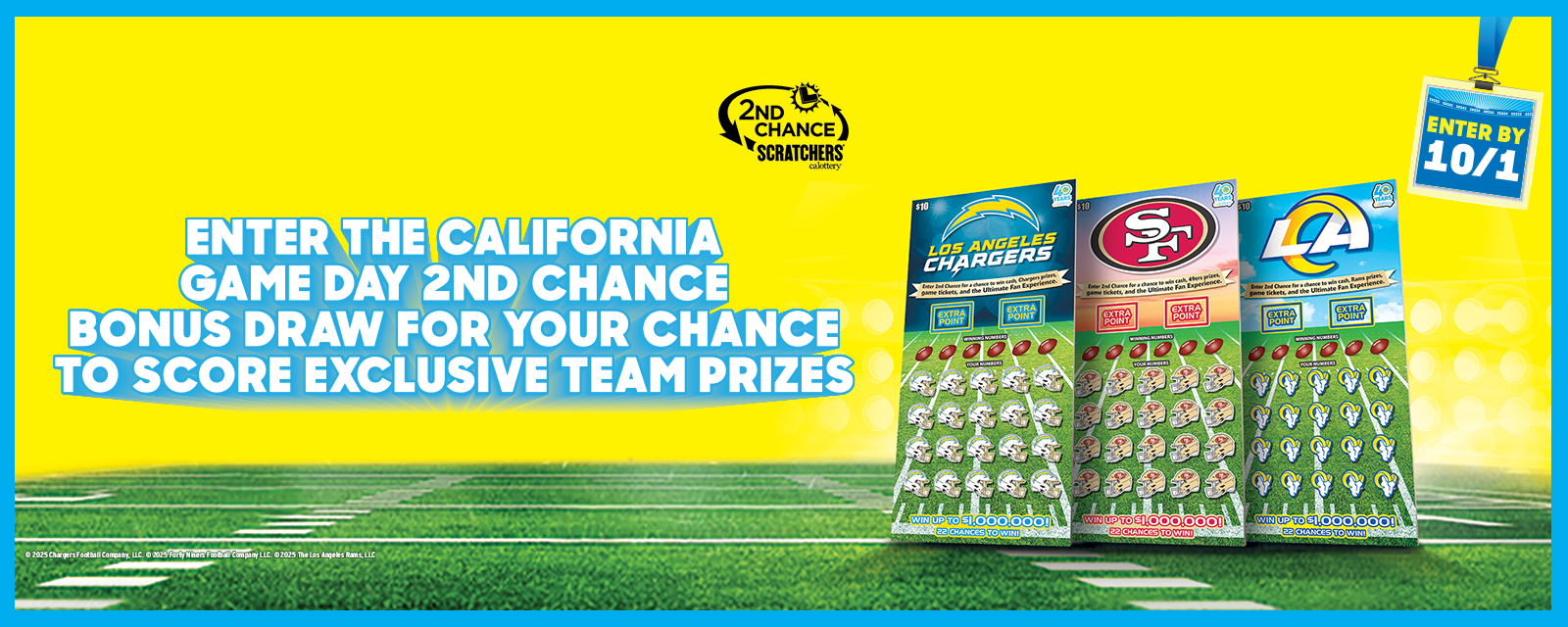 2nd Chance Promotions | California State Lottery