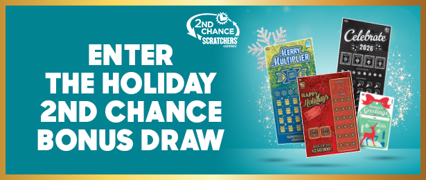 Enter The Holiday 2nd Chance Bonus Draw