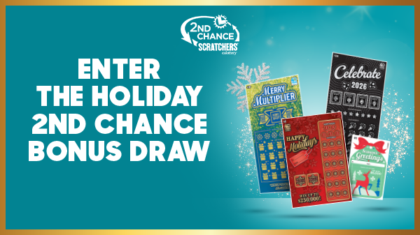 Enter The Holiday 2nd Chance Bonus Draw