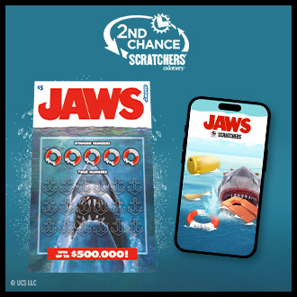 JAWS 2ND CHANCE BONUS DRAW | ENTER BY JUNE 1