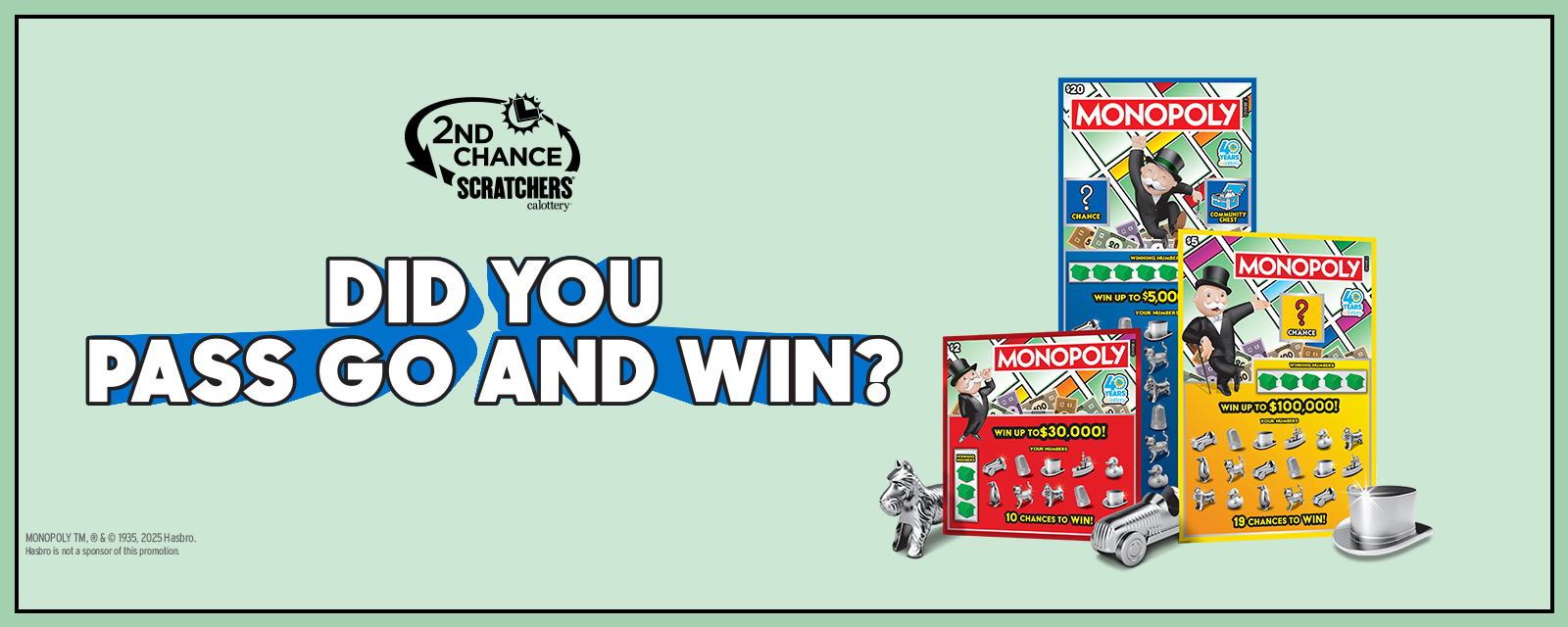 Did You Pass Go And Win?