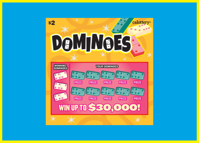 $2 Dominoes Scratcher Ticket