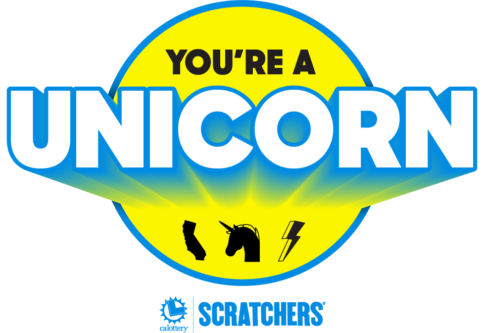 CA Lottery Scratchers®가 제공하는 Unicorn